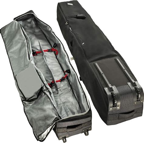 athletico rolling double ski bag.